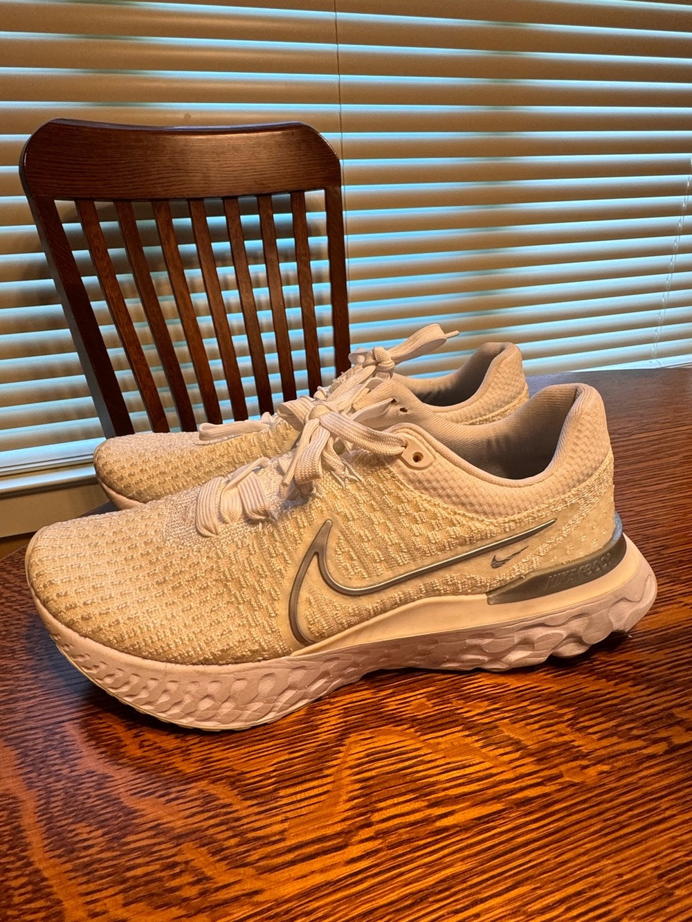 Nike Women's React Infinity Run Flyknit 3 running shoes Size 9 White